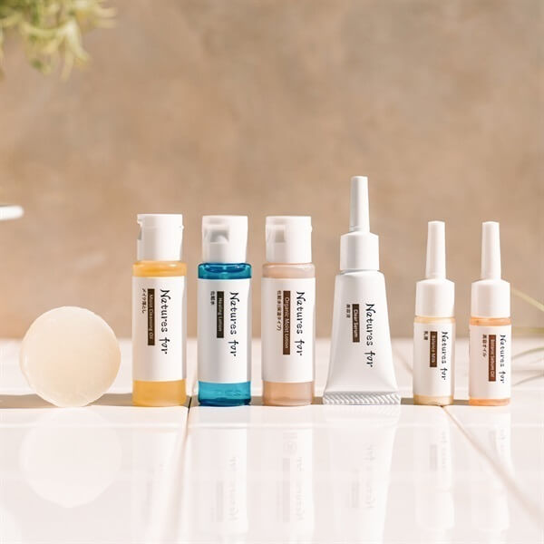 【初めて】Natures for スキンケア1ウィークセット袋入り（トライアル）(オーガニックモイストローション 14ｍL付き) 【送料無料】